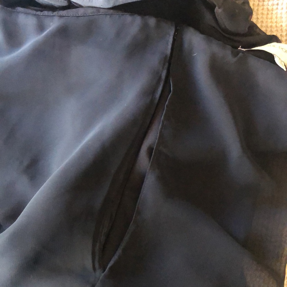 Dress The Population One Shoulder Mini Dress Mesh‎ Black Gold Size XS - Picture 8 of 8